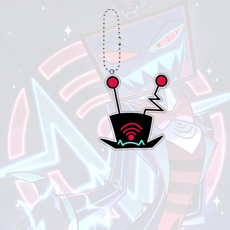 

Vox Acrylic Keychain Bag Kawaii Cartoon Pendant Kawaii Anime Jewelry Pendant Student Accessories Keyring Vees Festival Gift 4-5cm