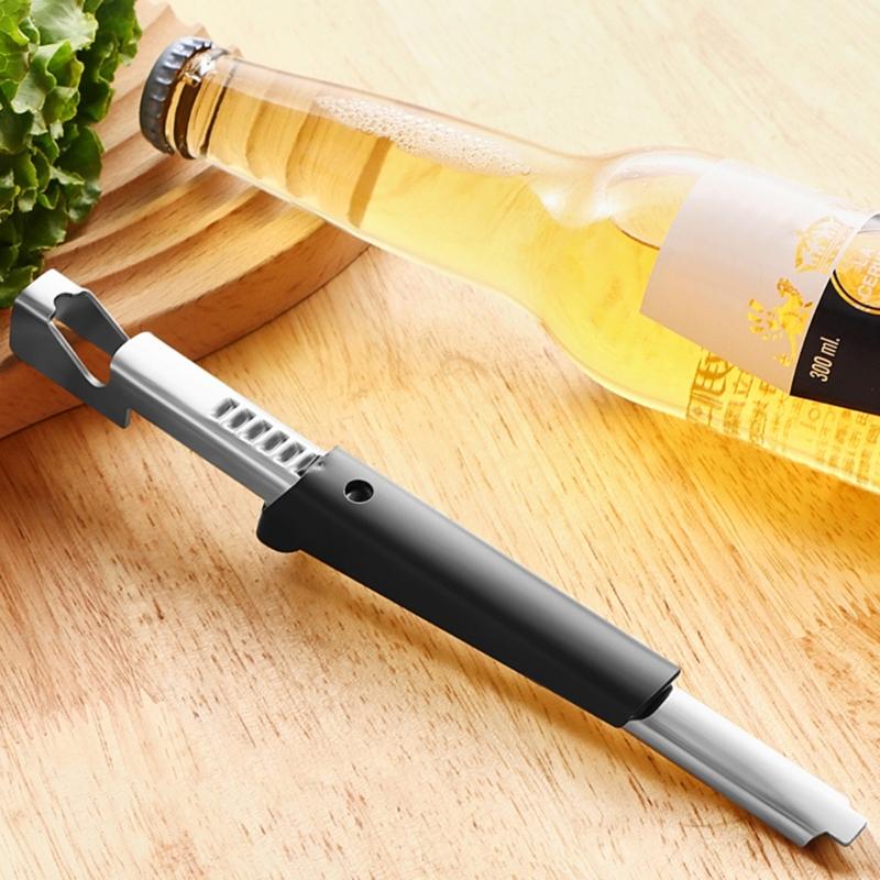 Adjustable Lid Opener Kitchen Tool Adjustable Can Opener Jar Opener Stainless Steel Lid Opener for Various Containers