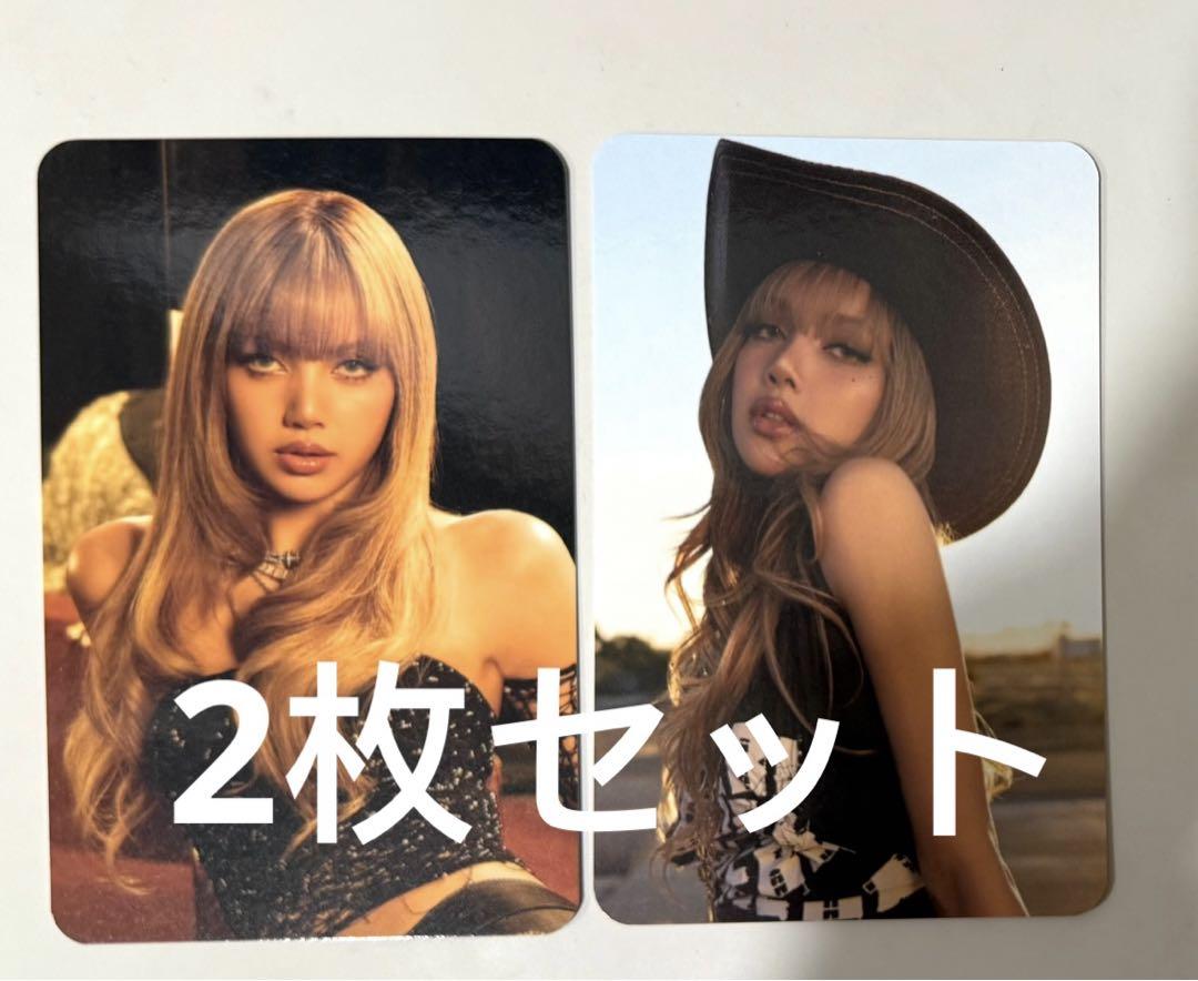 

[USED] BLACKPINK Lisa Goyangkon Deadline Upgrade Trading Cards (2 cards)