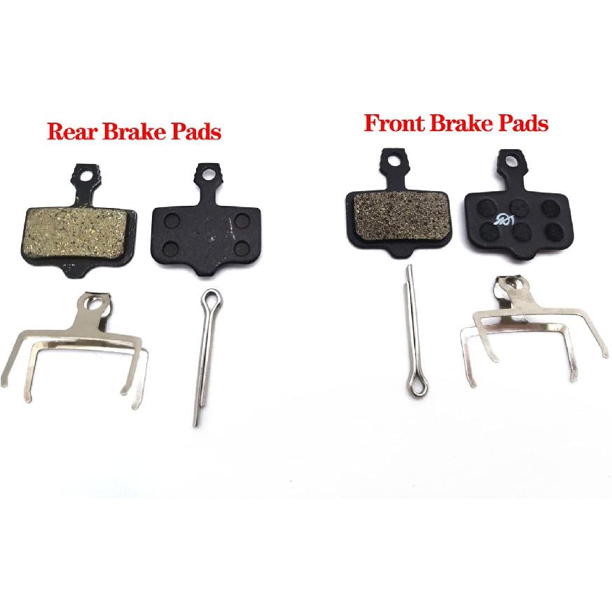 

Original Front & Rear Brake Pads for Ninebto GT1/GT2 Super Electric Scooter Front Rear Disc Brake Pad Parts