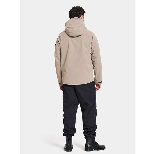 Зимняя куртка Didriksons Zino Usx Jkt 504864, бежевая, стандартный крой