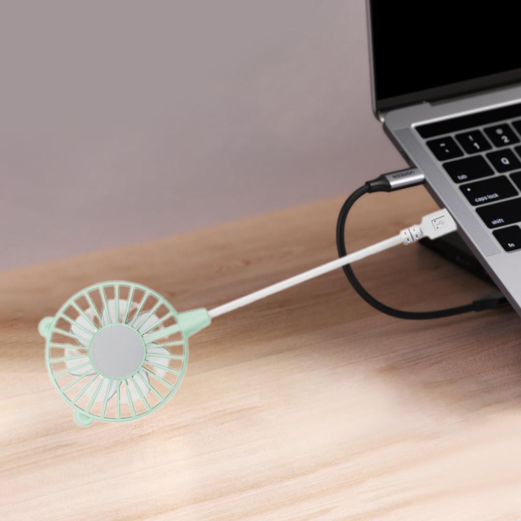Mini Portable USB Fan for Travel Commute Accessories Lightweight Desk Fan