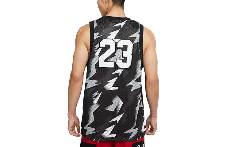 Jordan Tank Tops Men's Black Crew Neck Moderate Straight Fit CZ4740-010