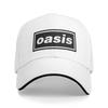 O-Oasis Rock Band Logo Sandwich Hats Adult ,Outdoor  Hats Sun Caps Adjustable Polyester Baseball Caps Summer
