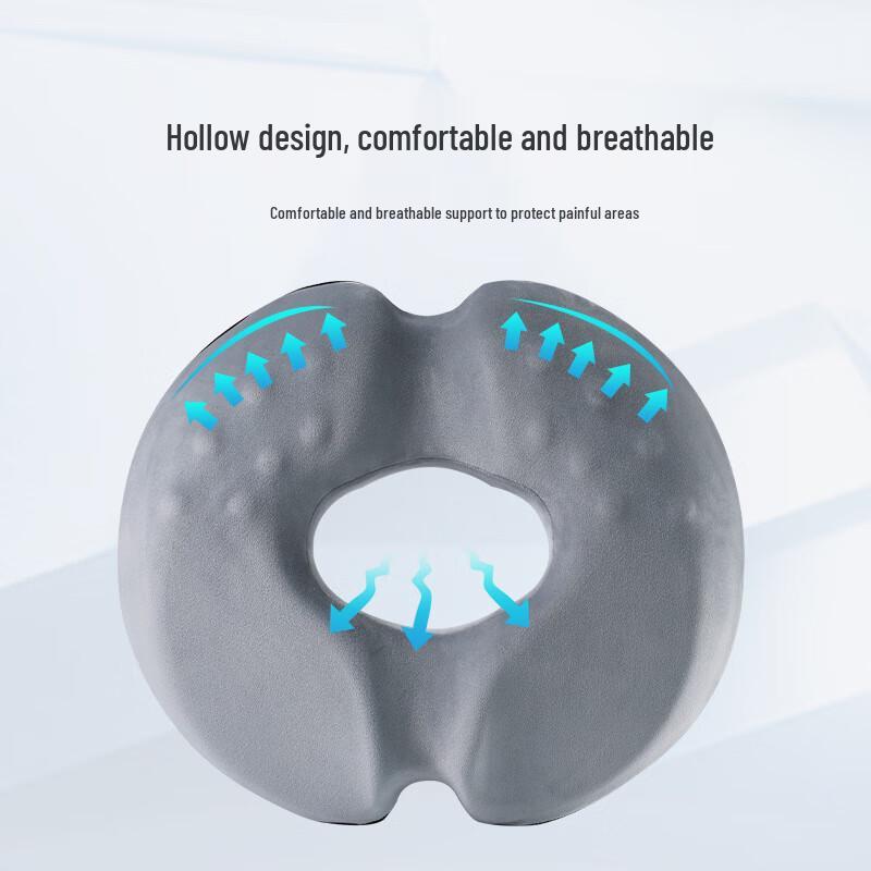 OLOMM Memory Foam Breathable Office Seat Cushion