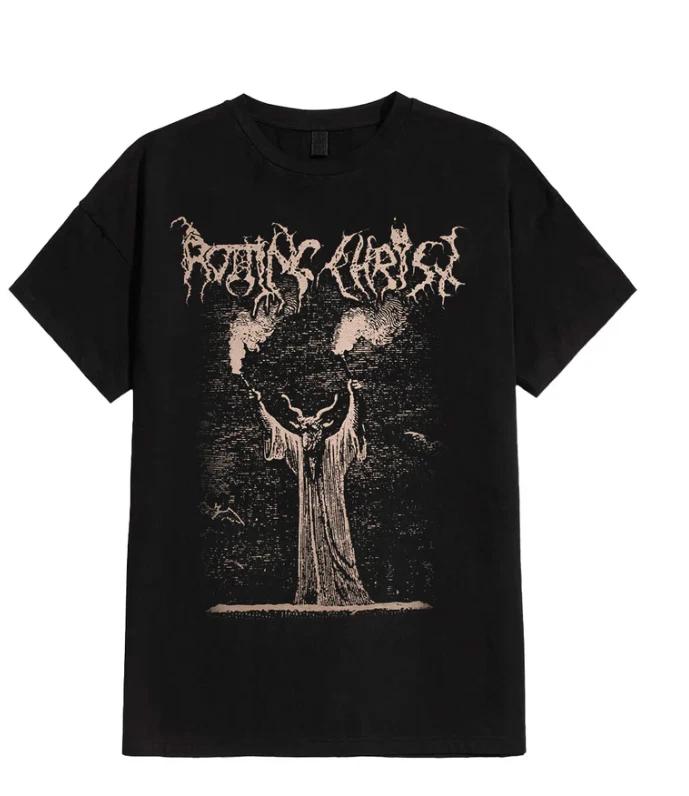 Rotting Christ – Gloria De Domino Inferni – Official Band Merch T-Shirt L