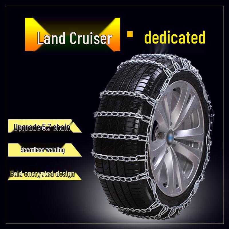 

285/65R17 Land Cruiser Усиленная Железная Цепь Противоскольжения Без Домкрата (285/65R17) Two Chains