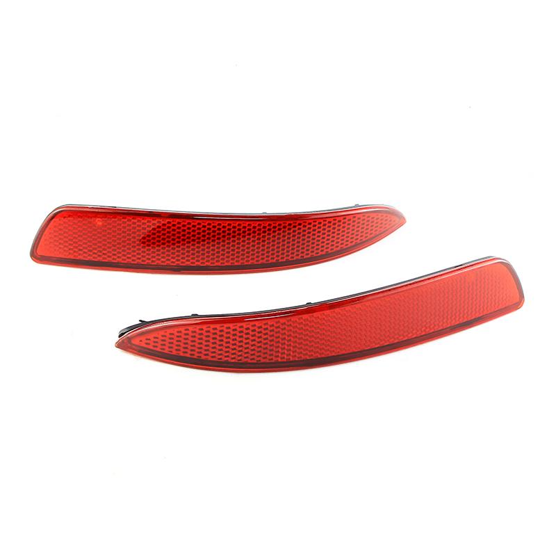 2PCS For BMW E70 X5 2007-2010 Rear Bumper Reflector Cover Shell No Bulb OEM: 63217158949/16475610/63147158950 Car Accessories