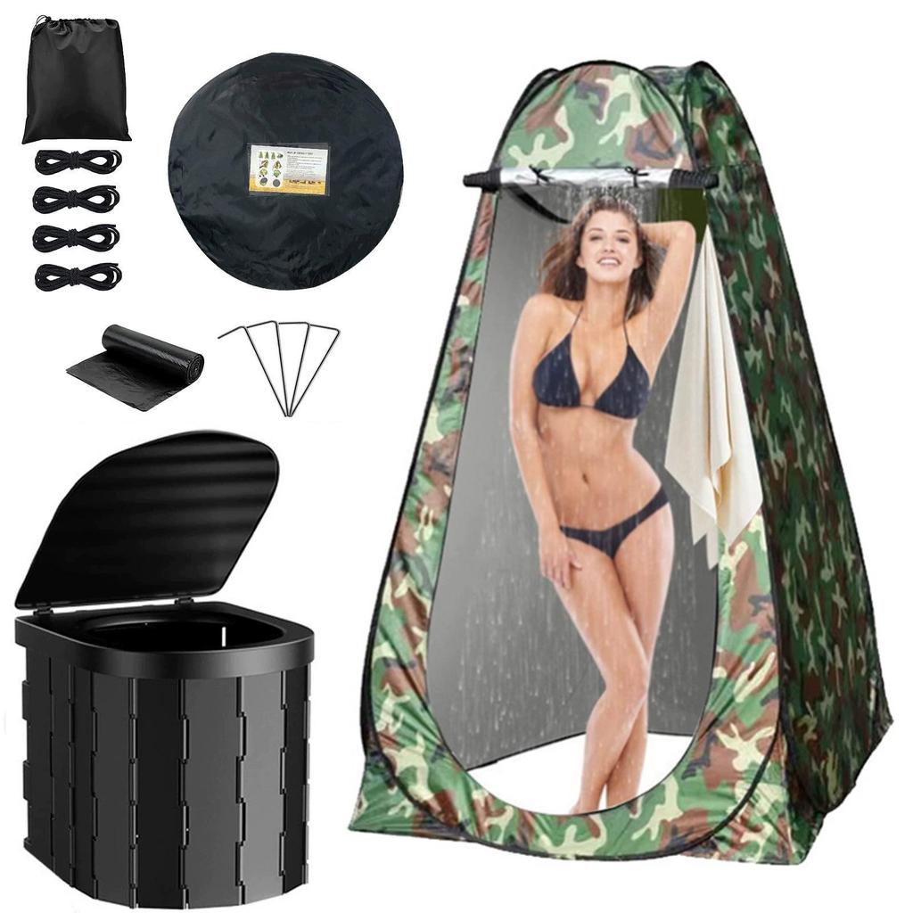 Portable Outdoor Shower and Changing Tent