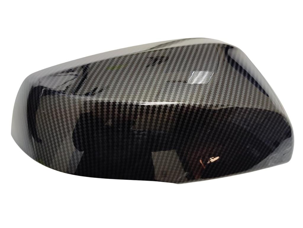 FUKUARE Alphard 30 Vellfire 30 Früh und Spät Neuer RAV4 50 Türseiten-Spiegelabdeckung Carbon-Serie, Serie, Modelle, Serie, Spiegel, (Schwarzer Ton)