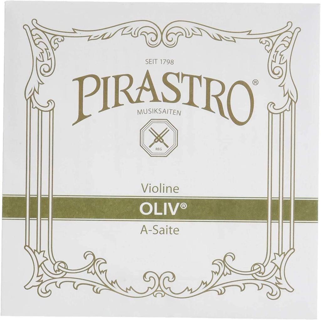 Pirastro Oliv Olive Violin String Gut Aluminum Winding 211241 Envelope A-Line 4/4