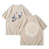 Anime Hellsing Ultimate T-Shirts Unisex Kleidung Grafik Unisexs Alucard Augen Harajuku Baumwoll-T-Shirts Unisex Sommer Oberteil Männlich Streetwear