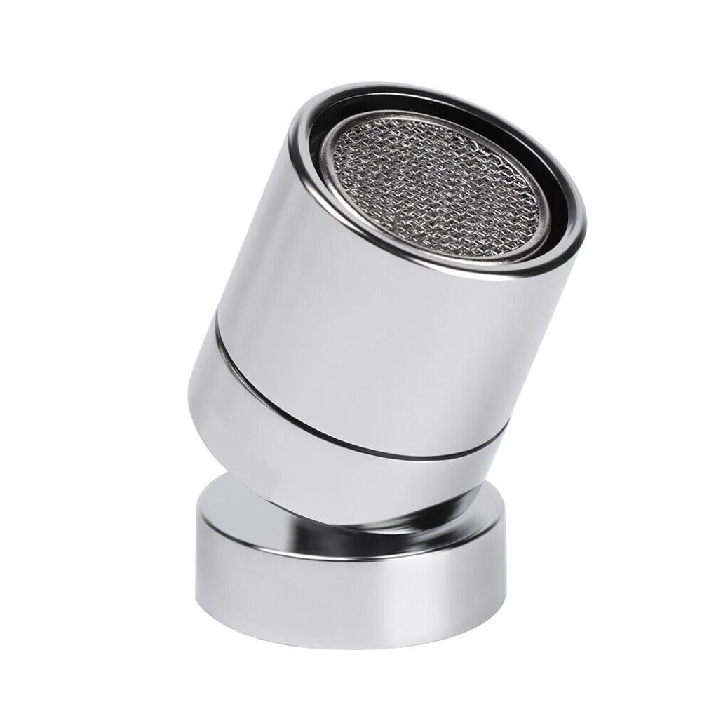 360-Degree Rotate Water Faucet Aerator Faucet Aerator Silver