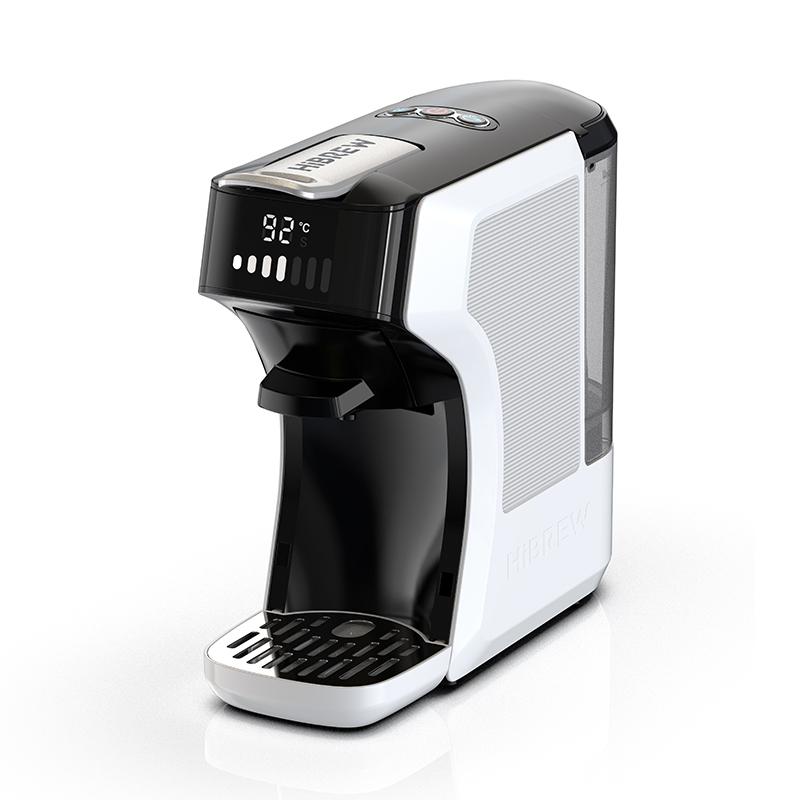 Macchina da Caffè a Capsule HIBREW H1C, Estrazione ad Alta Pressione 20Bar, Caffè Caldo/Freddo, Regolazione Acqua a 7 Livelli, Compatibile con NSDG