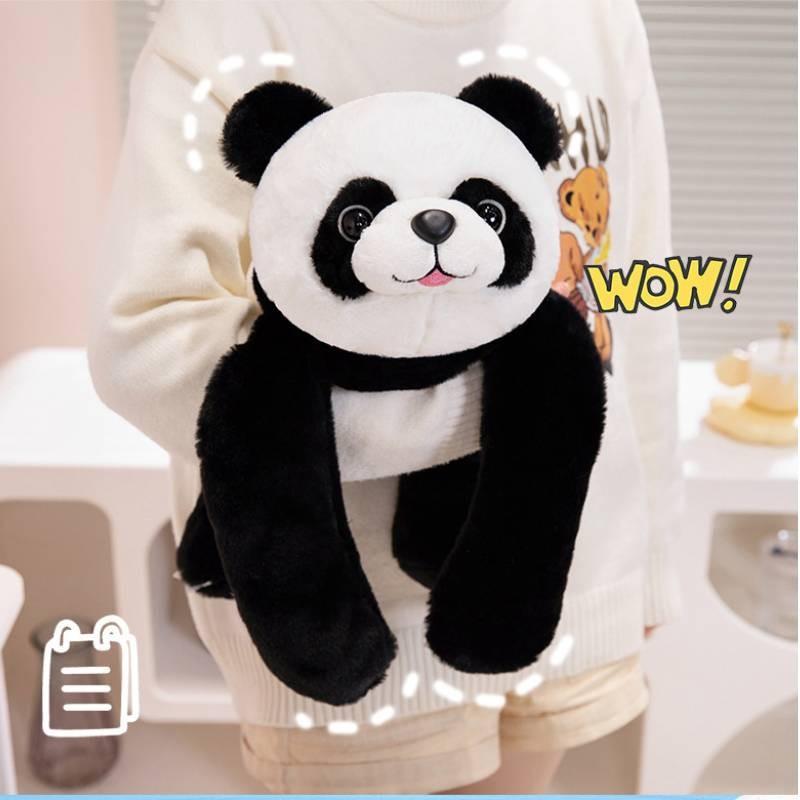 Panda Cute Sloth Dinosaur Plush Toy With Embroidery Design For Teen Holiday Gift