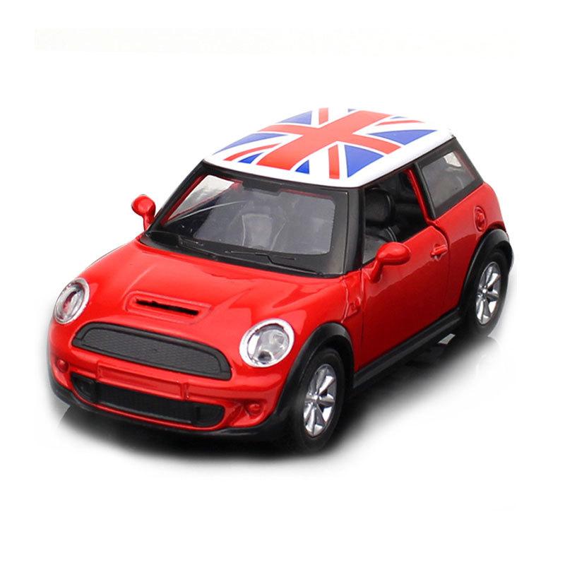 

1/36 BMW Mini Cooper Alloy Classic Car Creative Collection Детская игрушка в подарок G24 красный