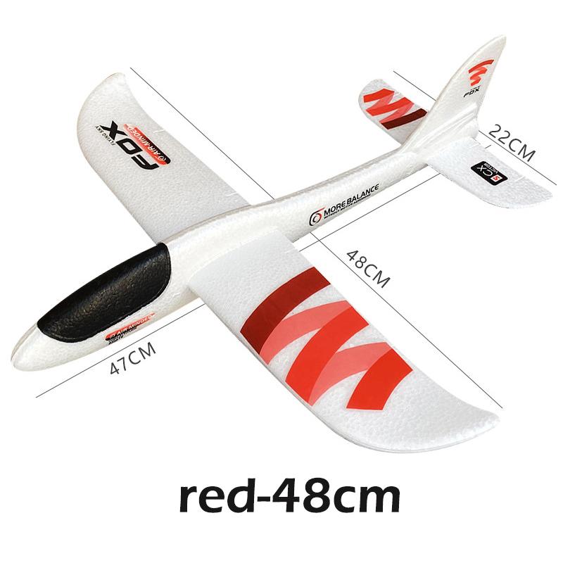48/99CM Büyük Köpük Planör Uçak El ile Fırlatılan Uçaklar Dış Mekan Oyuncak 2 Uçuş Modlu Uçan Oyuncak Çocuk Doğum Günü Partisi Hediyelikleri