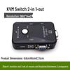 2-ports USB VGA KVM-switch: 2-i-1-ud Multi-Port Switcher til Computere