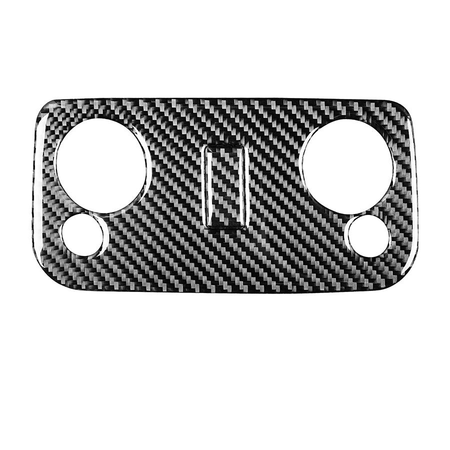 

Carbon Fiber Style Reading Light Button Panel Sticker For Ford Mustang GT 05-09