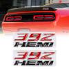 2X 3D Nálepky Emblémy na bok blatníku 392 Hemi pro Challenger Charger Odznak