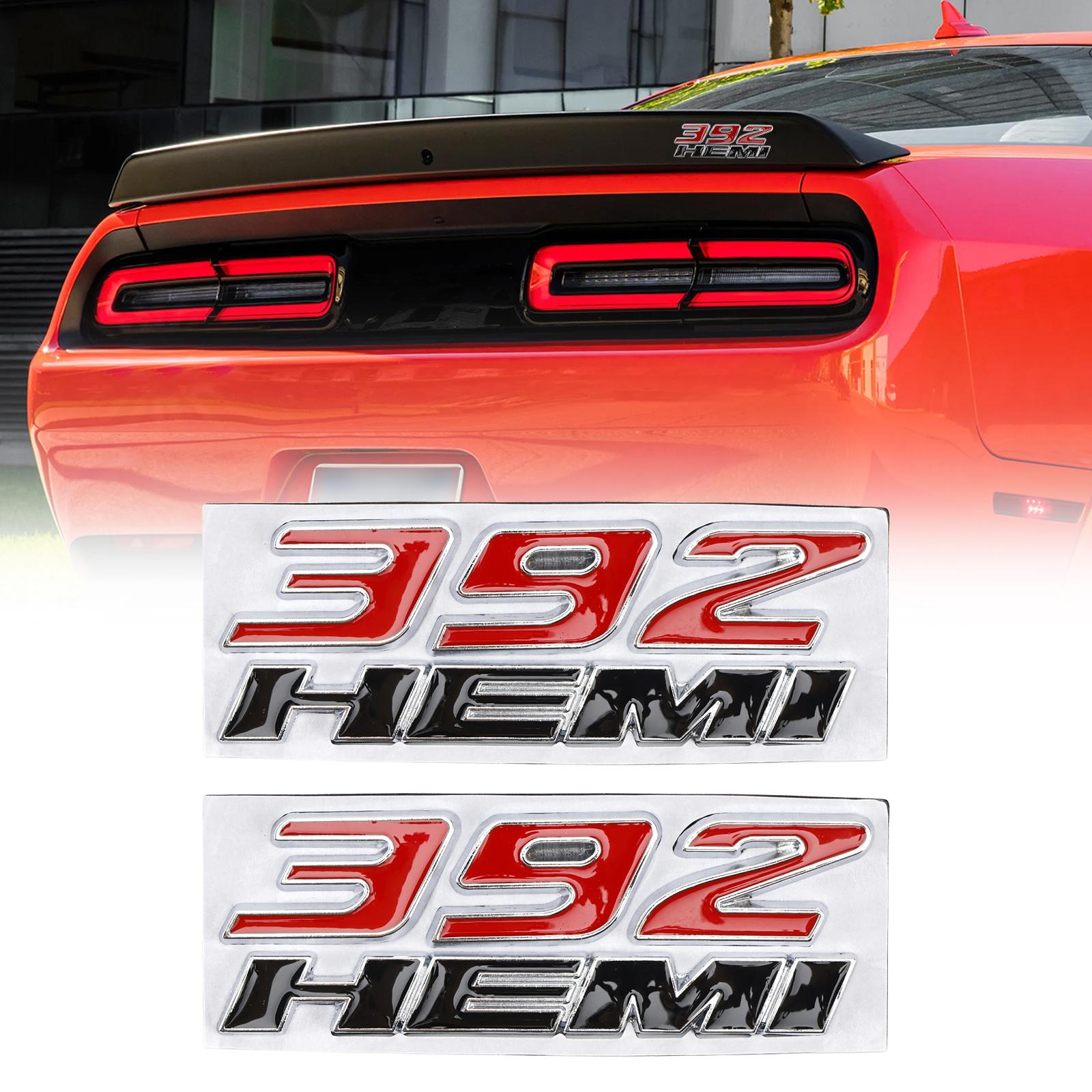 

2 шт. 3D эмблемы на крыло с надписью 392 Hemi для Challenger Charger