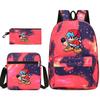 Classic Popular Friday Night Funkin Printed 3pcs/Set Pupil School Bags Laptop Daypack Backpack Inclined Shoulder Bag Pencil Case