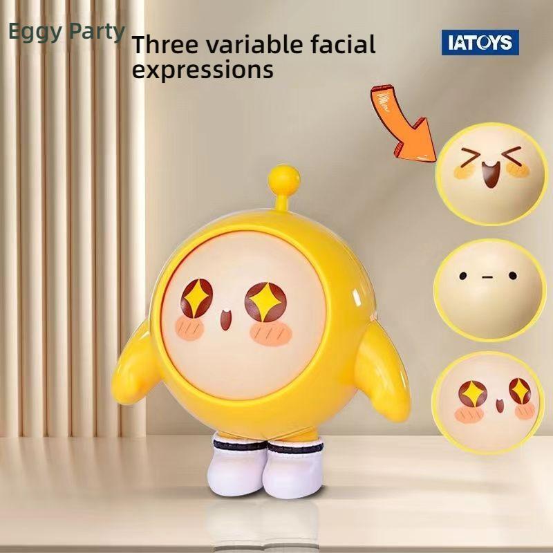 

Вечеринка Мальчика-Яйца Кукла с Меняющимся Лицом Яйцо Сяохуан Чао Игра Слепая Коробка Периферийная Кукла Ручная Фигурка Детская Игрушка