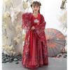 Retro Chinese Hanfu Dress Imitation Chinese Tang Dynasty Girls Dress