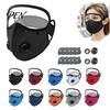 Gesichtsmaske mit Ausatemventil, Fahrradfilter & Ventil, Wiederverwendbare Staubschutzbrille mit Aktivkohle, Leichter Schutzschild für Motorradfahren im Freien