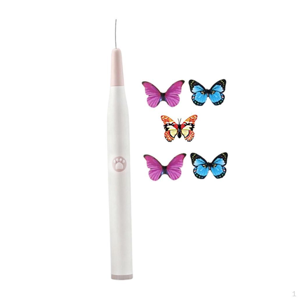 Cat Teaser Toy Automatic Rotating Butterfly Exercise Flying Gift Funny Electric Puzzle