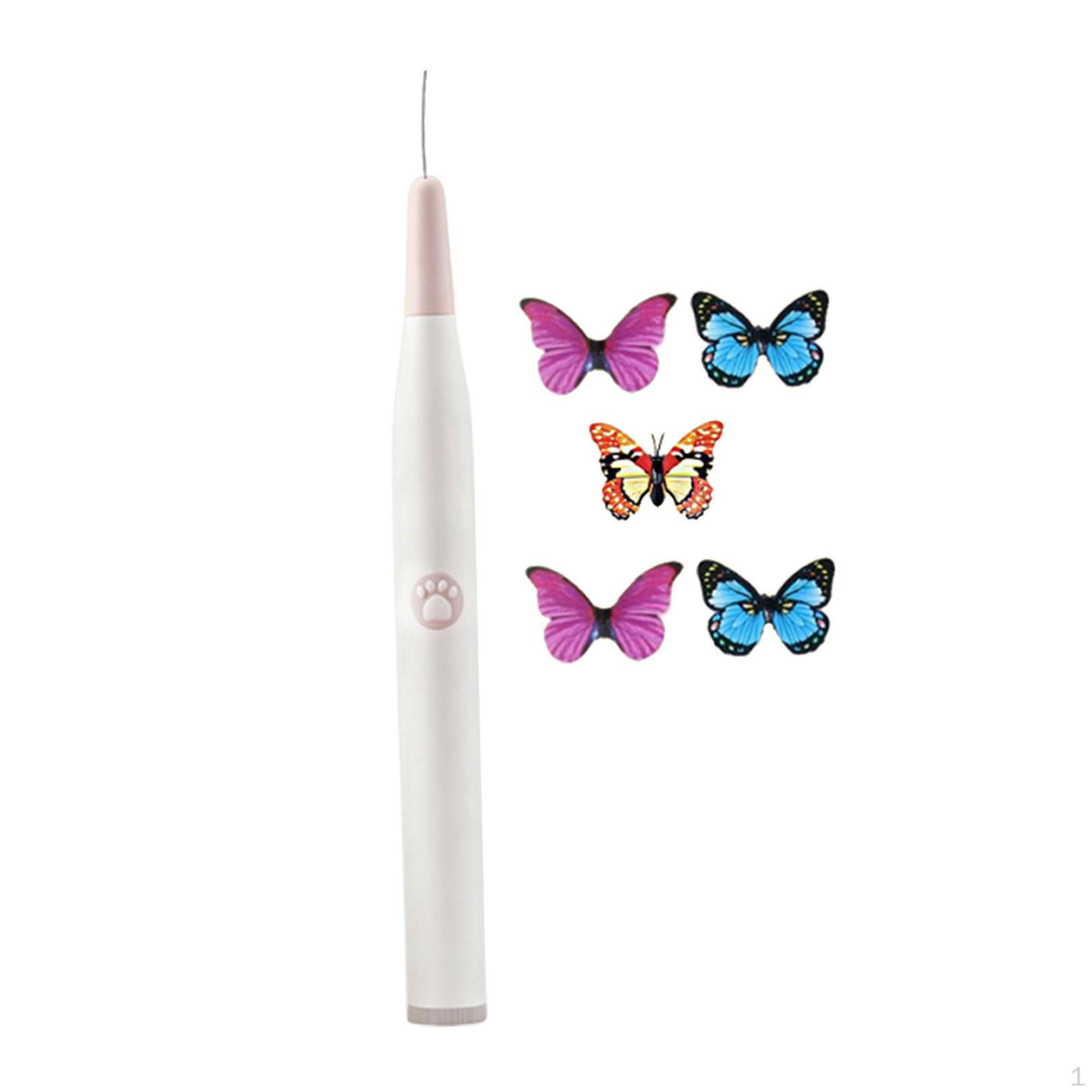 Игрушка-дразнилка для кошек Автоматическая вращающаяся бабочка Упражнение Летающий подарок Смешная электрическая головоломка Handheld