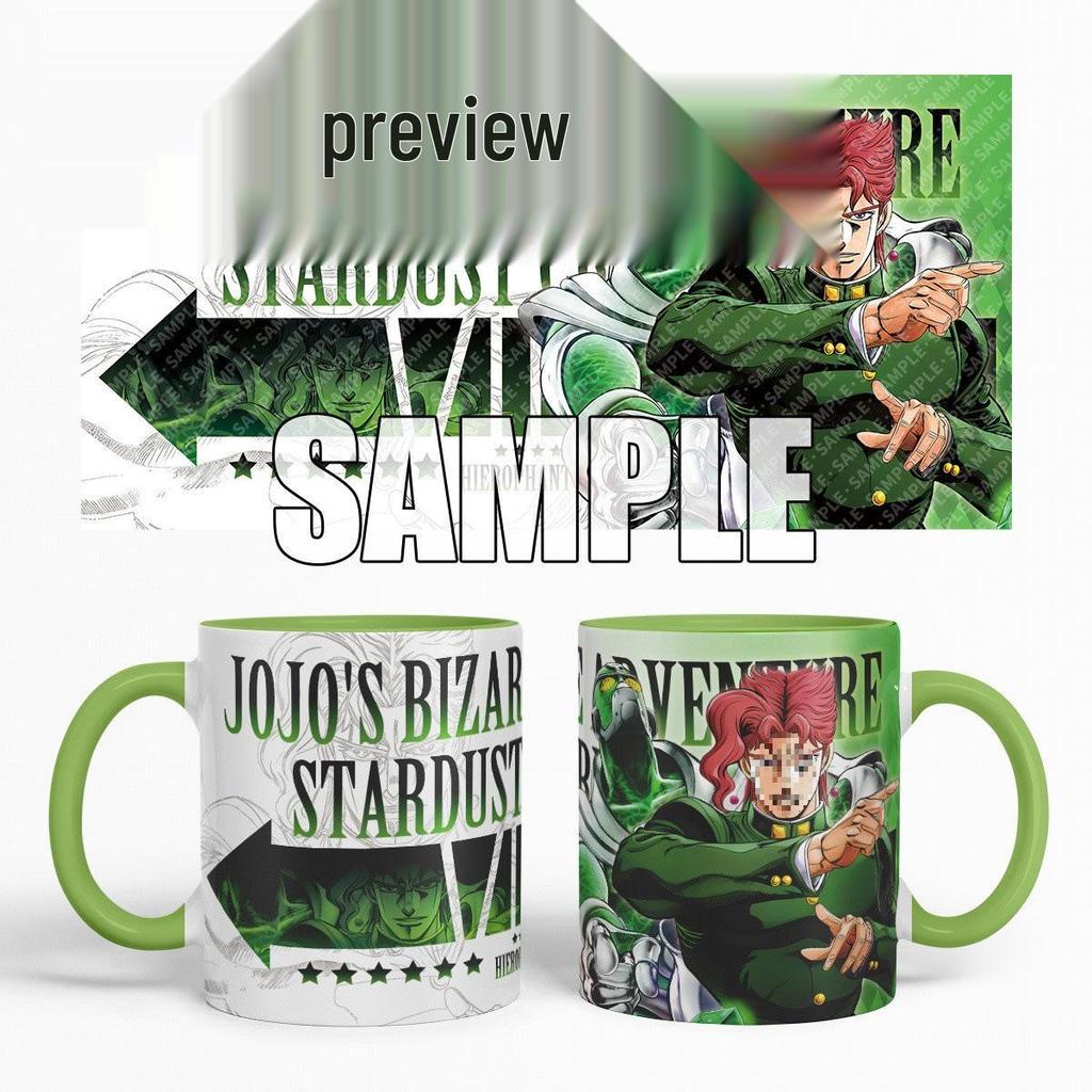 Jotaro, Kakyoin, and Polnareff Doujin Badges Collection