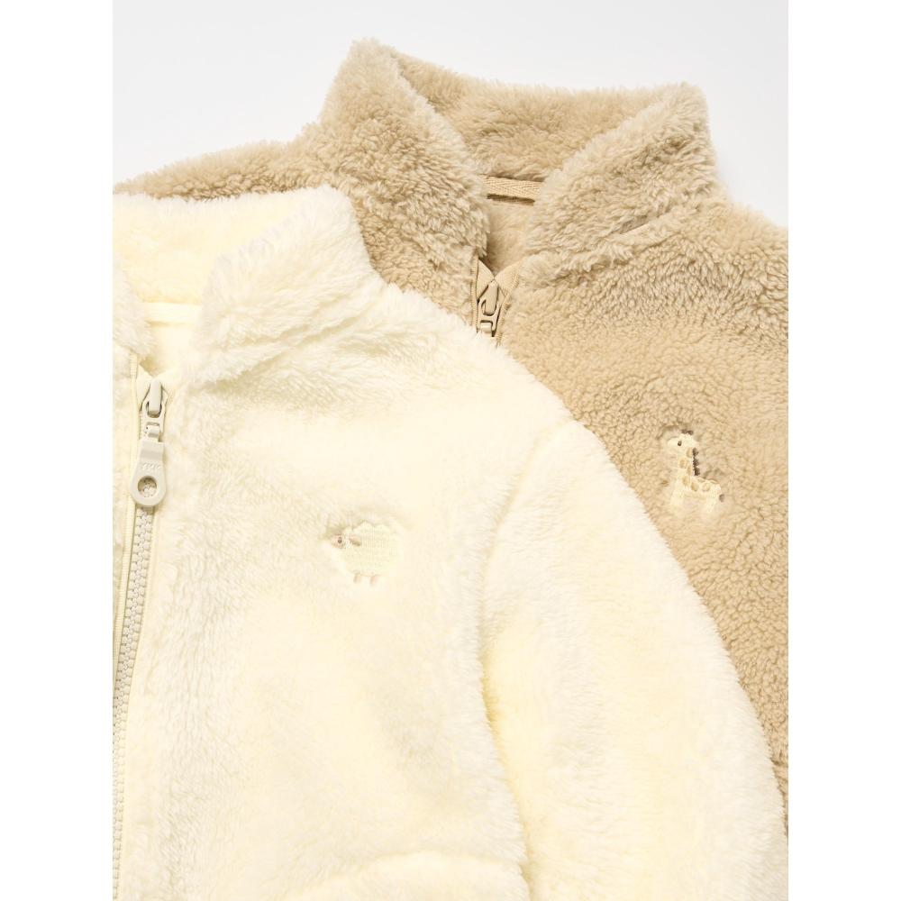 Uniqlo Bt Plush Yarn Fleece Full Zip Jacket