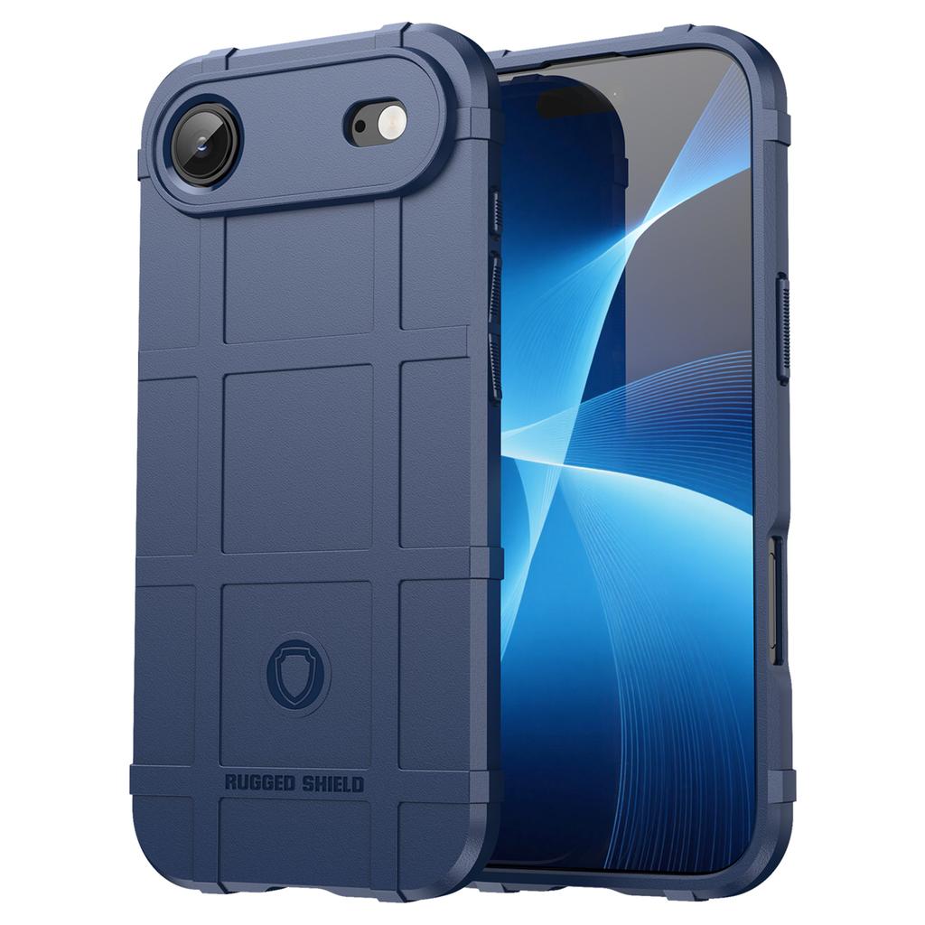 For iPhone 17 Air Case Grid Design Soft TPU Scratch-Proof Phone Cover