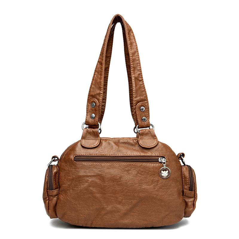 Women's Shoulder Bag Soft Leather Tote Bag Mother Bag
