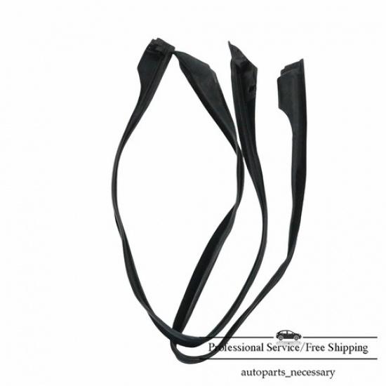 2PCS Front L+R Door Rubber Seal For BMW F01 F02 740I 750I 740Li 51337178008