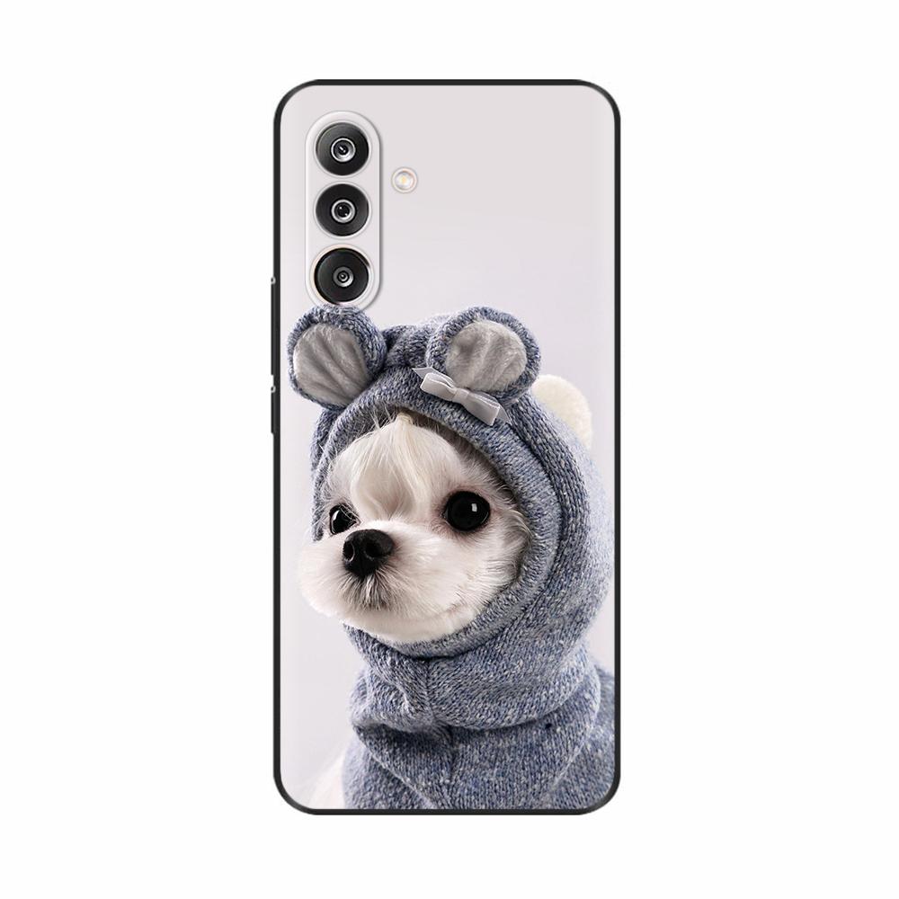 For Samsung M36 5G Case M366B Cute Flowers Cat Painted Shockproof Silicone Back Cover For Samsung Galaxy M36 M35 M34 Phone Cases