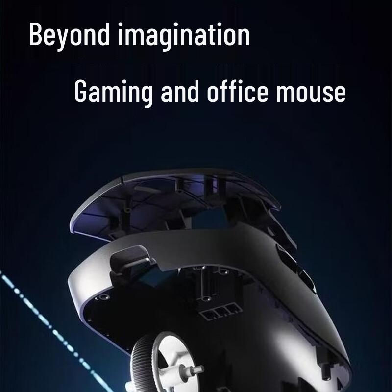 AULA SC390 Lightweight Tri-Mode Gaming Mouse with Smart Display