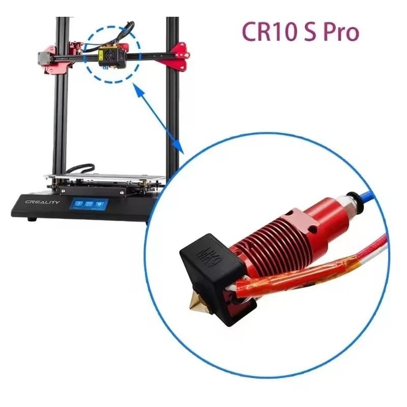 3D-skriverdeler for CR10S Pro Ender 3 Hotend-sett 0,4 mm dyse varmeelement termistor ekstrudering montert ekstruder for CR-10 MAX