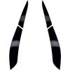 4PCS Rear Tail Light Lamp Eyelid Trim Cover For Golf 6 MK6 2008 2009 2010 2011 2012 2013 Headlights Eyebrow Eyelids Trim