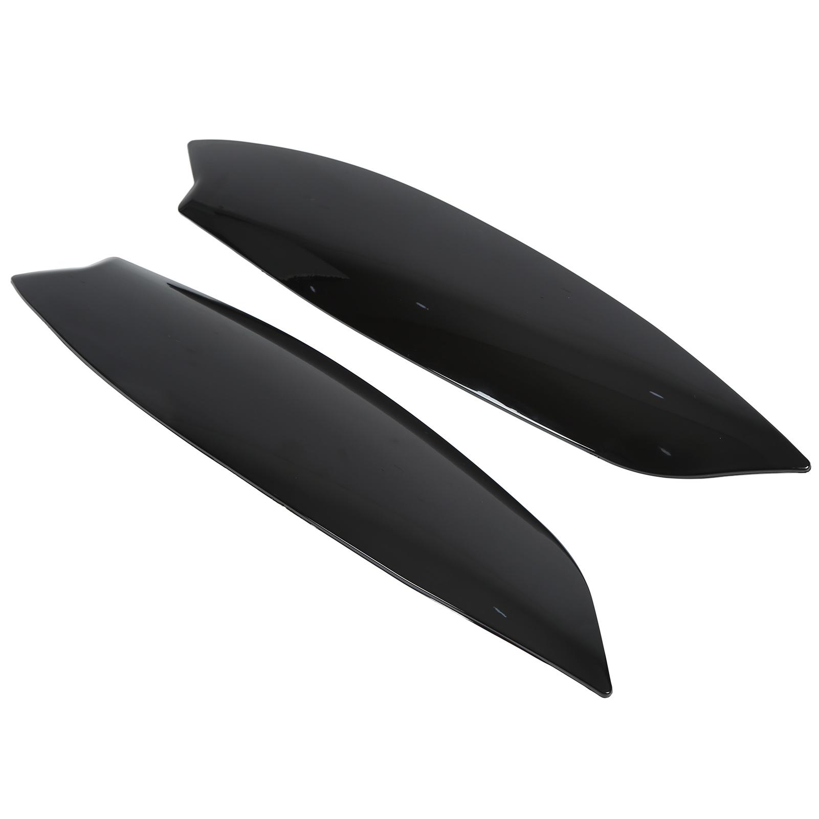 

Пара глянцевых черных сменных накладок на фары для MK5 20032008