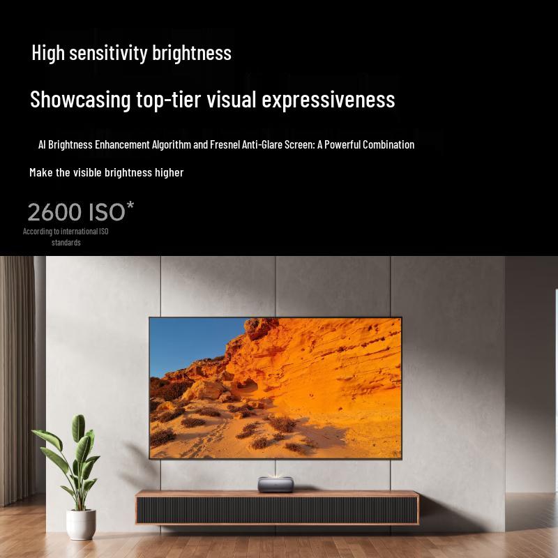JMGO O3 Pro 4K Ultra Short Throw Pure Tri-Color Laser Projector (CN version)