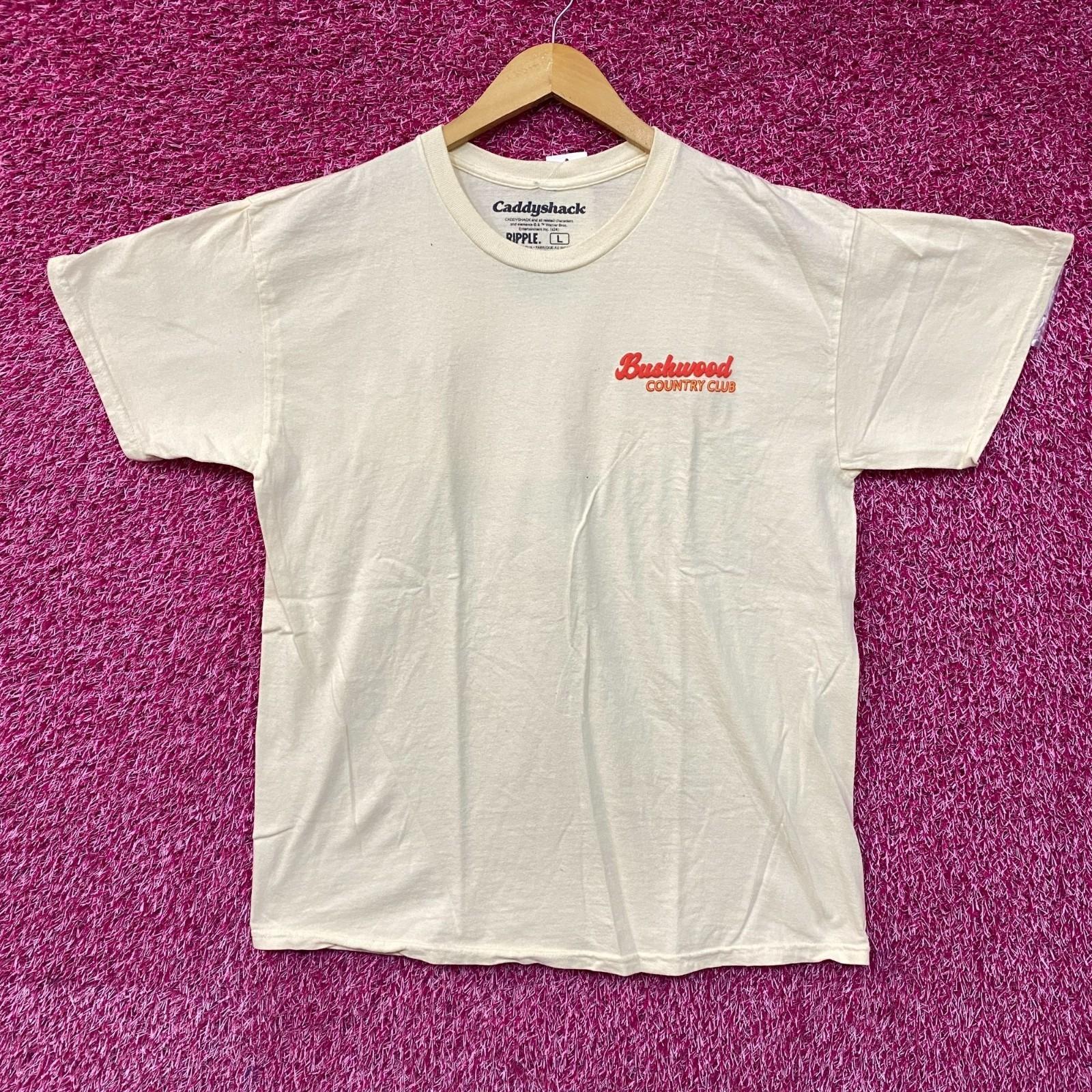 Bushwood Country Club Caddyshack Beige T-Shirt Large L