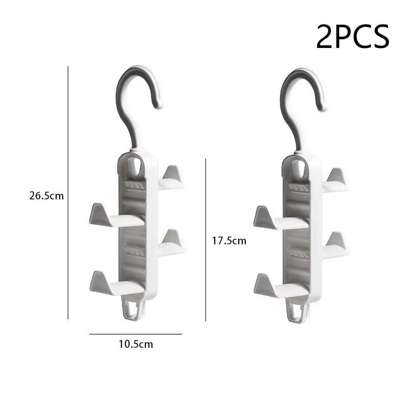 

Хранение сумок Инструмент для хранения в шкафу Многофункциональная вешалка для одежды Бесследная вешалка для сумок Дверца для шляп Неперфорированный крючок для подвешивания 2PCS