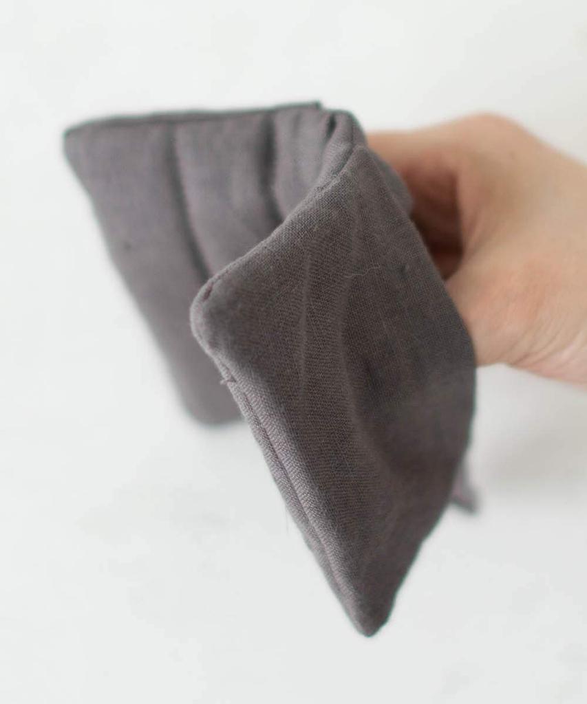 b2c Linen Kitchen Grill Pot Oven Bakery Gloves Mitts, Holders, Heat-Resistant, Anti-Scald, Mitts, (Charcoal Gray)