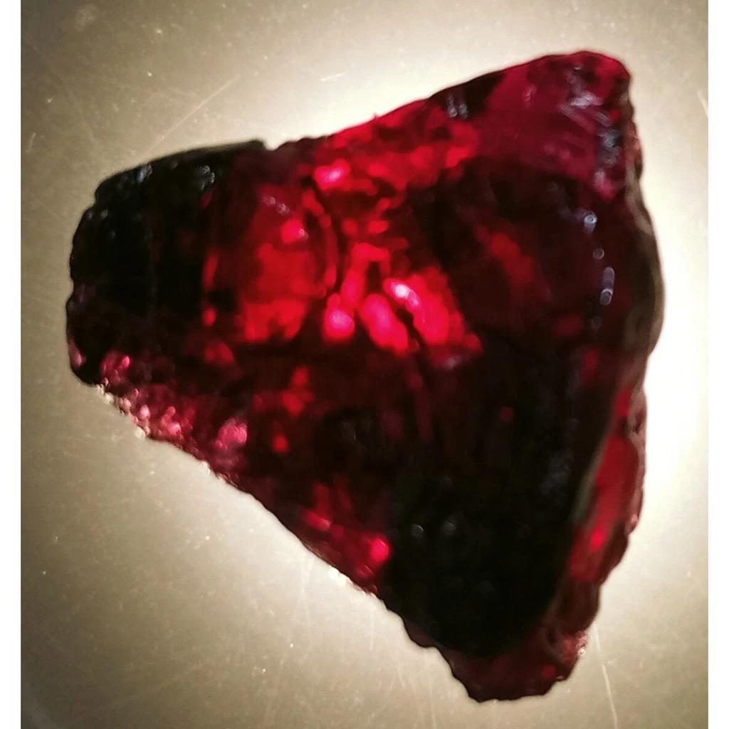 Certified Natural Red Painite Facet Rough 50-51 Ct Extremely Rare Gemstone