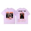 Singer Lady Gaga The Mayhem Ball Tour 2026 Graphic T Shirts Harajuku Rock Style Tshirts Men Women Fashion Casual Loose Tshirt