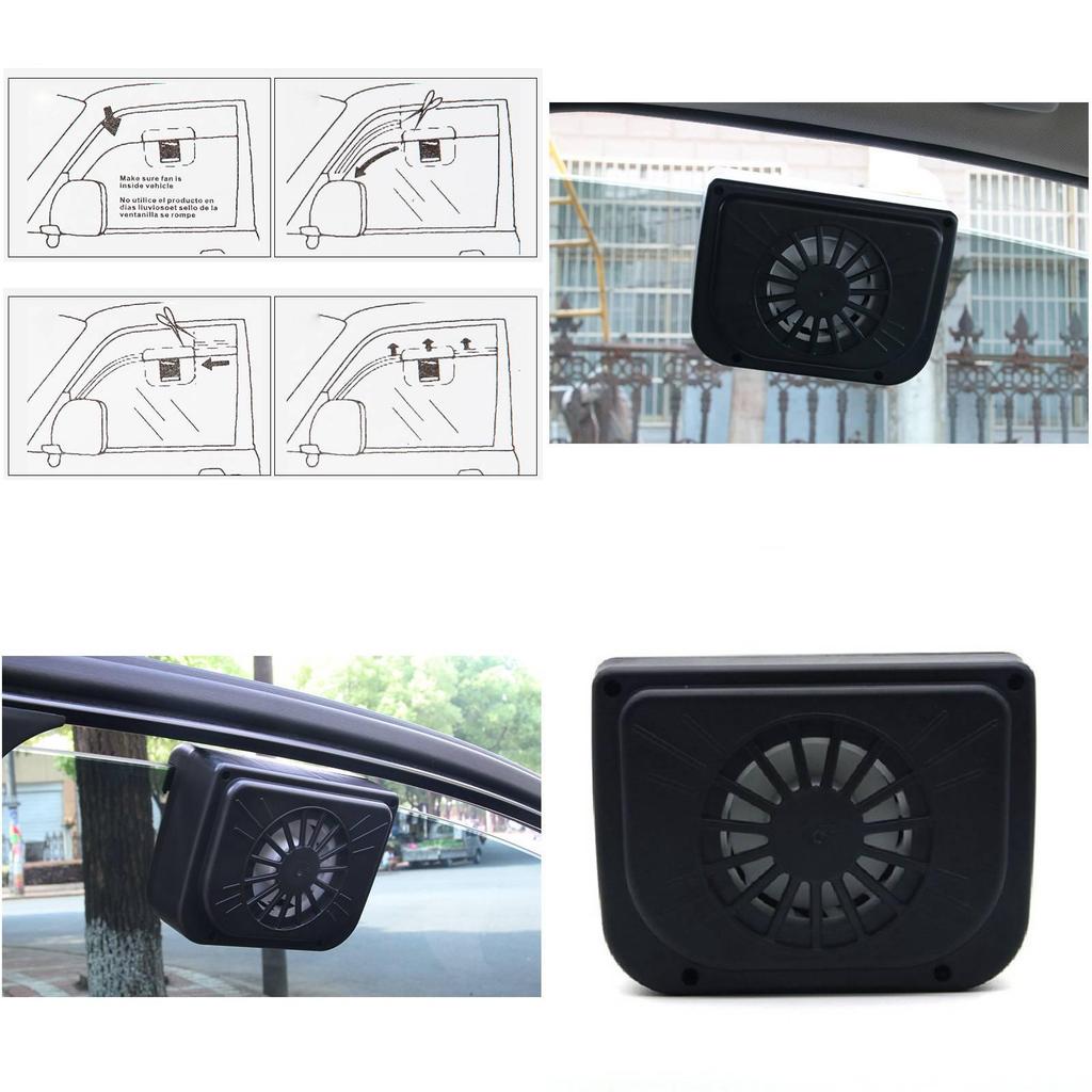 Sistem de ventilatoare de răcire pentru geamuri și parbriz auto, alimentat solar, instrumente