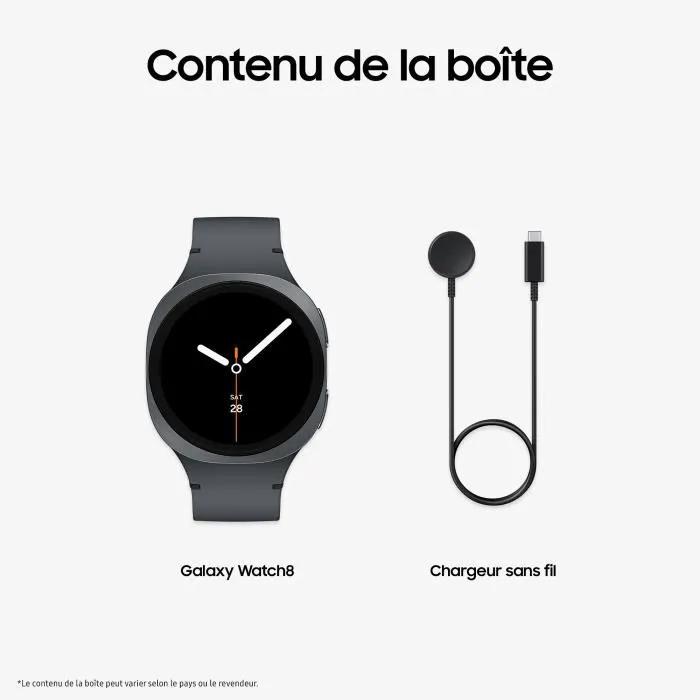 Samsung Galaxy Watch 8 smartwatch 40mm Bluetooth Graphite