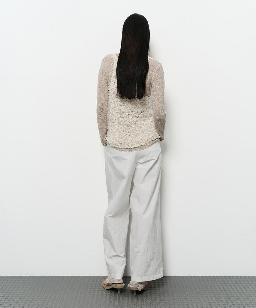 Daiaegeuneol Tape Knit Sleeveless (Ivory)